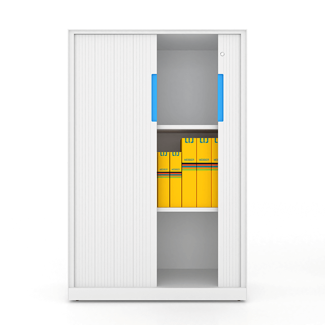  Современный шкаф для документов с тамбурной дверью